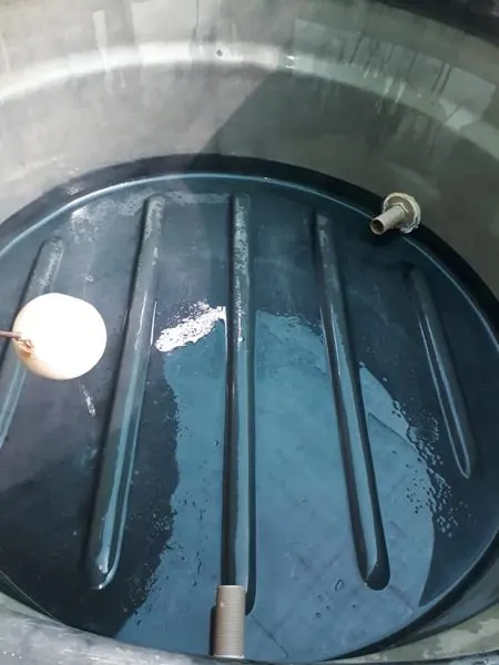 Limpeza e higienização de caixa d'água realizada pela NM