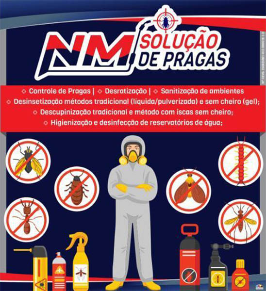 NM Solução de Pragas | Dedetização | Desratização | Descupinização em Bertioga | Riviera de São Lourenço | São Sebastião 